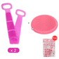 🔥🔥COMPRE 1, LEVE 1 GRÁTIS 🛁 Escova de banho em silicone 🧽 Limpeza suave da pele 🌿