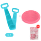 🔥🔥COMPRE 1, LEVE 1 GRÁTIS 🛁 Escova de banho em silicone 🧽 Limpeza suave da pele 🌿