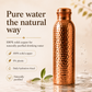🔥 50% OFF 💧 Copo de Cobre Puro Martelado ✨ Sem Plástico e Inspirado na Ayurveda 🌿