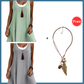 ⏰Último dia de promoção: 50% de desconto💃Vestido casual feminino sem mangas, de corte largo, com efeito de duas peças