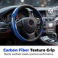 ✨ OFERTA LIMITADA 🚘 Capa de Volante em Carbono – Pegada Premium & Proteção