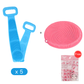 🔥🔥COMPRE 1, LEVE 1 GRÁTIS 🛁 Escova de banho em silicone 🧽 Limpeza suave da pele 🌿