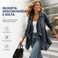 💎 OFERTA ESPECIAL 🧥 Jaqueta Trench Jeans Feminina com Abertura Frontal ✨ Corte Elegante, Silhueta Feminina & Estilo Casual Chic