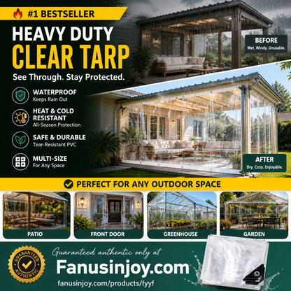 ⏰ Oferta Limitada 🌧️ Lona Reforçada Exterior 🏡 Proteção