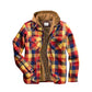 🍂 PREPARAÇÃO PARA O INVERNO 🧥 Casaco Masculino Acolchoado aos Quadrados com Capuz ✨ Forro Quente, Estilo Clássico & Conforto Diário