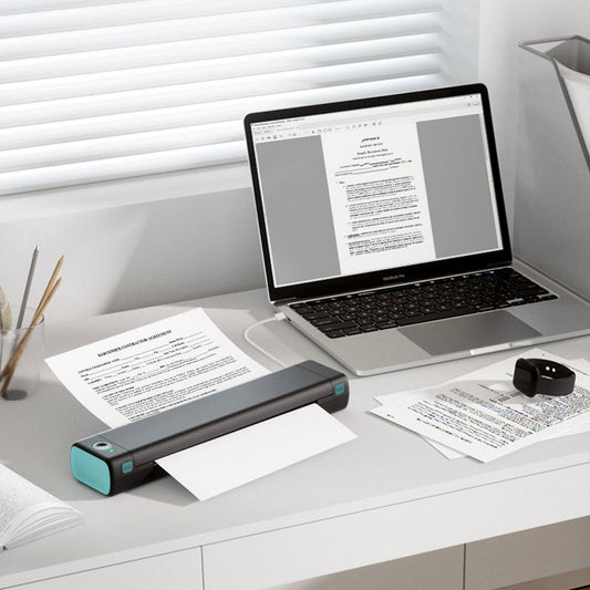 🖨️ Impressora Térmica Bluetooth Portátil D810 – Perfeita para Estúdios de Tatuagem, Escritórios e Impressões em Movimento 🔥📱