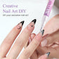 Conjunto de canetas para nail art de 12 cores