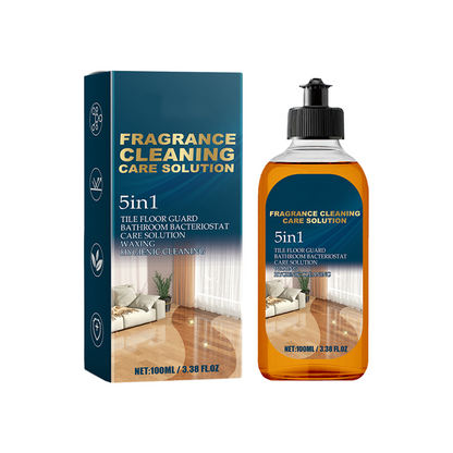 Limpador de piso de secagem rápida e remoção de manchas com fragrância de longa duração