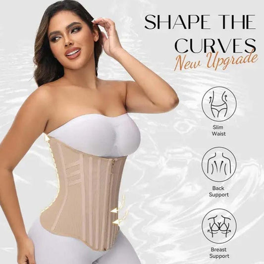 🔥 50% OFF ✨ Cinta Modeladora – Cintura Definida e Confortável