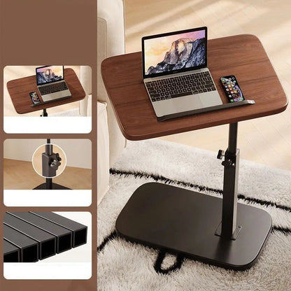 Mesa dobrável ajustável em forma de C
