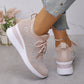 🔥🔥Dernier jour de promotion, profitez de 49 % de réduction🔥 Chaussures de sport orthopédiques respirantes pour femmes, style décontracté et tendance, ornées de strass incrustés.
