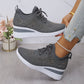🔥🔥Dernier jour de promotion, profitez de 49 % de réduction🔥 Chaussures de sport orthopédiques respirantes pour femmes, style décontracté et tendance, ornées de strass incrustés.