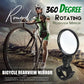 Espelho Retrovisor Giratório de 360 Graus