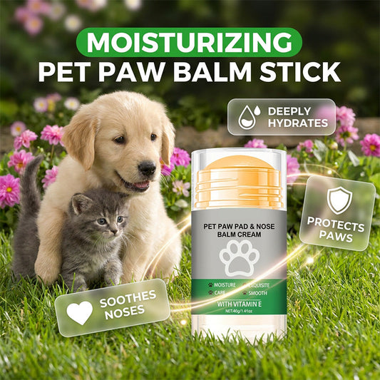 🔥 50% OFF 🐾 Bálsamo para Patas em Bastão, Hidratação Fácil