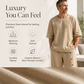 🔥 50% KORTING| 1 STUK = GRATIS VERZENDING 🚚 Heren Linnen Set 👔 Luxe & Comfortabel