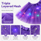 🔥 OFERTA ESPECIAL ✨ Saia Tutu LED – Brilho Mágico para Festas e Apresentações | Tamanhos Infantil e Adulto