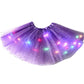 🔥 OFERTA ESPECIAL ✨ Saia Tutu LED – Brilho Mágico para Festas e Apresentações | Tamanhos Infantil e Adulto