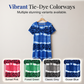 🔥 50% OFF 💃 Vestido Tie-Dye Onça Elegante | Conforto Total