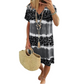 🔥 50% OFF 💃 Vestido Tie-Dye Onça Elegante | Conforto Total