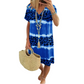 🔥 50% OFF 💃 Vestido Tie-Dye Onça Elegante | Conforto Total