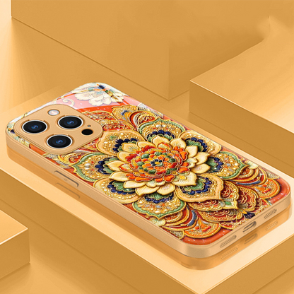 🔥 DESCONTO DE 50% 🌸 CAPA DE TELEMÓVEL LÓTUS – DESIGN LUXUOSO E ÚNICO ✨