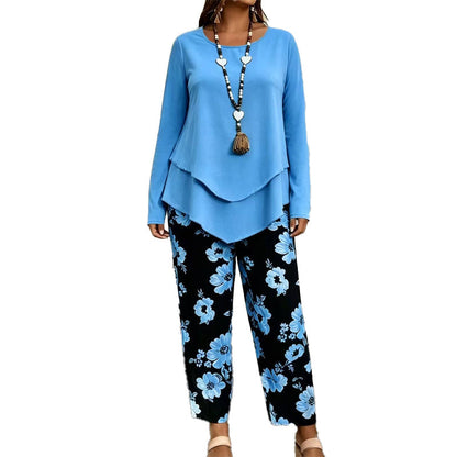 🔥 50% OFF HOJE 💕 Conjunto Feminino 2 Peças Floral – Elegante e Confortável ✨