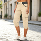 ✨ Nova Tendência 🔥 Calça Capri Cargo – Visual Moderno com Máximo Conforto