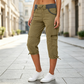 ✨ Nova Tendência 🔥 Calça Capri Cargo – Visual Moderno com Máximo Conforto