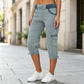 ✨ Nova Tendência 🔥 Calça Capri Cargo – Visual Moderno com Máximo Conforto