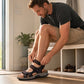 🔥50% DESCONTO 🦶Sandálias Masculinas Confortáveis – Amortecimento e Caminhada Fácil✨