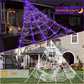 🔥 50% OFF 🕷️ Luz Teia de Aranha Halloween 🎃 Assustadora
