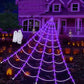 🔥 50% OFF 🕷️ Luz Teia de Aranha Halloween 🎃 Assustadora