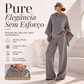 ✨ Bestseller 👗 Conjunto Feminino com Capa – Caimento Solto & Efeito Elegante