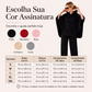 ✨ Bestseller 👗 Conjunto Feminino com Capa – Caimento Solto & Efeito Elegante