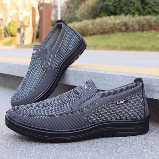 🔥 50% DESCONTO 👟 Sapatos Masculinos Slip-On – Respiráveis & Conforto Supremo