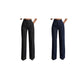 Dames hoge taille gestreepte wijde pijpen broek