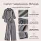 🌸 Nova Coleção 👚 Conjunto Feminino de Camisa e Calças de Perna Larga – Estilo elegante, corte fluido & conforto diário ✨