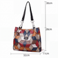 💎 Oferta Exclusiva 👜 Mala de Ombro Feminina Patchwork – Design único, espaço amplo & acessório elegante ✨