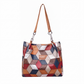 💎 Oferta Exclusiva 👜 Mala de Ombro Feminina Patchwork – Design único, espaço amplo & acessório elegante ✨