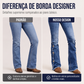 💎 Escolha Popular 👖 Jeans Femininas de Cintura Alta com Botões e Corte Flare ✨ estilo vintage moderno, silhueta elegante & conforto diário