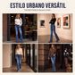 💎 Escolha Popular 👖 Jeans Femininas de Cintura Alta com Botões e Corte Flare ✨ estilo vintage moderno, silhueta elegante & conforto diário