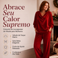 🔥 Nova Coleção ✨ Conjunto Feminino de Veludo com Top Decote Cascata e Calças de Perna Larga – Toque Luxuoso, Corte Elegante & Conforto Diário 💎
