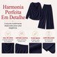 🔥 Nova Coleção ✨ Conjunto Feminino de Veludo com Top Decote Cascata e Calças de Perna Larga – Toque Luxuoso, Corte Elegante & Conforto Diário 💎