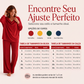🔥 Nova Coleção ✨ Conjunto Feminino de Veludo com Top Decote Cascata e Calças de Perna Larga – Toque Luxuoso, Corte Elegante & Conforto Diário 💎