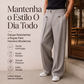 💎 Exclusiva Oferta 👖 Calças Masculinas de Corte Reto Anti-Rugas ✨ aparência elegante, conforto diário & estilo impecável