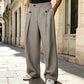 💎 Exclusiva Oferta 👖 Calças Masculinas de Corte Reto Anti-Rugas ✨ aparência elegante, conforto diário & estilo impecável