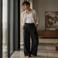💎 Exclusiva Oferta 👖 Calças Masculinas de Corte Reto Anti-Rugas ✨ aparência elegante, conforto diário & estilo impecável