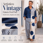 ⚡ Escolha Popular ✨ Conjunto Masculino Retro de 2 Peças 👕👖 Corte Solto, Confortável & Estilo Casual Atemporal
