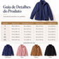 🔥 50% DESCONTO ✨ Casaco de Inverno Feminino – Gola Alta Quente & Ajuste Confortável