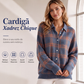 🍂 Trendy Keuze ✨ Dames Casual Geruite Knoop-Cardigan 🧥 Zachte Comfort, Tijdloos Ruitpatroon & Veelzijdige Stijl